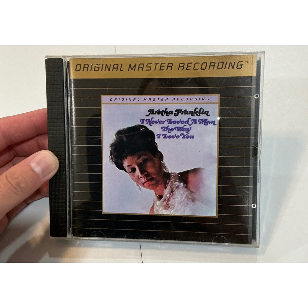 Aretha Franklin Master Recording I Never Loved A Man CD MFSL Ultradisc II 24kt